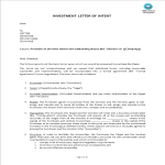 image Investment Letter Of Intent