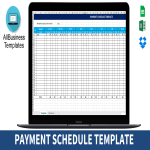 Loan Payment Schedule gratis en premium templates