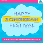 Songkran Flyer gratis en premium templates