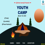 template topic preview image Youth Camp Flyer Template
