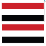 template preview imageYemen printable flag
