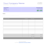 template topic preview image Air Travel Agency Invoice