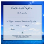 template topic preview image Certificate of Baptism