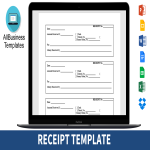 template topic preview image Printable Receipt