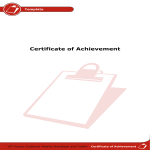 template topic preview image Certificate Of Outstanding Achievement