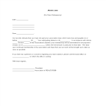 template preview imageSample Membership Termination Letter