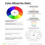 Color Wheel Chart For Kids gratis en premium templates