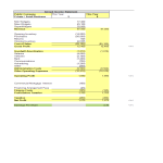 template topic preview image Annual Income Statement Template example