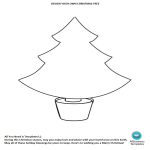 template preview imageDesign Your Own Christmas tree template