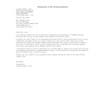 template topic preview image Resignation Letter Nursing Assistant
