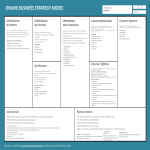 template preview imageOnline Business Strategy Model