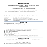 template topic preview image Film Industry Intern Resume