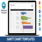 template topic preview image Gantt Chart Template