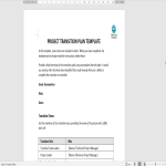 template topic preview image Project Task To Do List