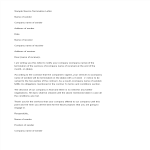 template topic preview image Sample Service Termination Letter