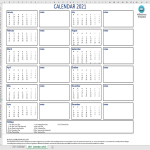 template topic preview image Calendar 2021 Excel