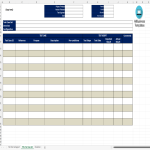 Vorschaubild der VorlageTest Case Excel Spreadsheet