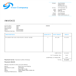 template topic preview image Bakery Invoice Word