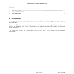 Vorschaubild der VorlageGDPR Data Subject Change Request Form