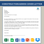 Construction Manager cover letter gratis en premium templates
