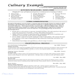 template topic preview image Catering Cook Sample