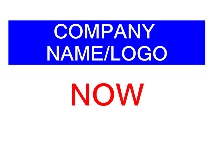 template topic preview image Now Hiring sign template