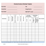 template topic preview image Chemical Inventory Worksheet Template