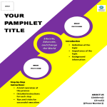 Pamphlet Template Google Docs gratis en premium templates