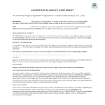 template topic preview image Advertiser & Agency Agreement