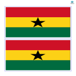 template preview imageGhana Flag
