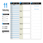 template topic preview image Advanced Daily planner Excel template