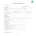 template topic preview image Rent Application Form