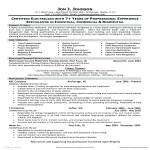 template topic preview image Electrician CV Sample