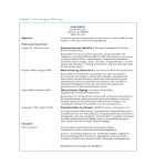 template topic preview image Office Assistant Chronological Resume