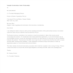 template topic preview image Sample Partnership Termination Letter