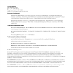template topic preview image Corporate Banking Credit Analyst Resume template