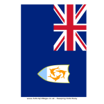 Anguilla Flag gratis en premium templates