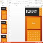 template preview image2019 PowerPoint Calendar