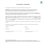 template topic preview image Assignment Agreement template