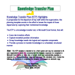 template topic preview image Transition Plan Template sample