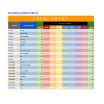 chore chart template sample gratis en premium templates
