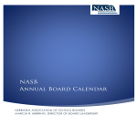 Annual Board Calendar gratis en premium templates
