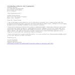 template topic preview image Letter of Introduction for Employment Job