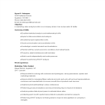 template topic preview image Sales Marketing Analyst Resume
