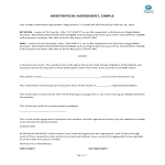 template topic preview image Arbitration Agreement