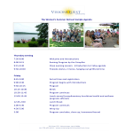 template topic preview image Summer Retreat Agenda