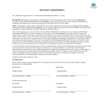 template topic preview image Release Agreement Template