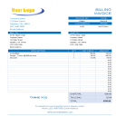 template topic preview image Excel Invoice