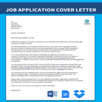 template preview imageCover Letter Template Word
