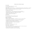 template topic preview image Software Engineering Internship Resume sample